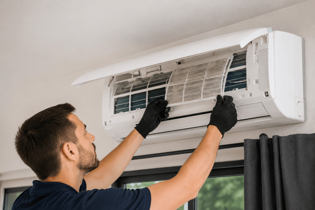 entretien climatiseur filtre